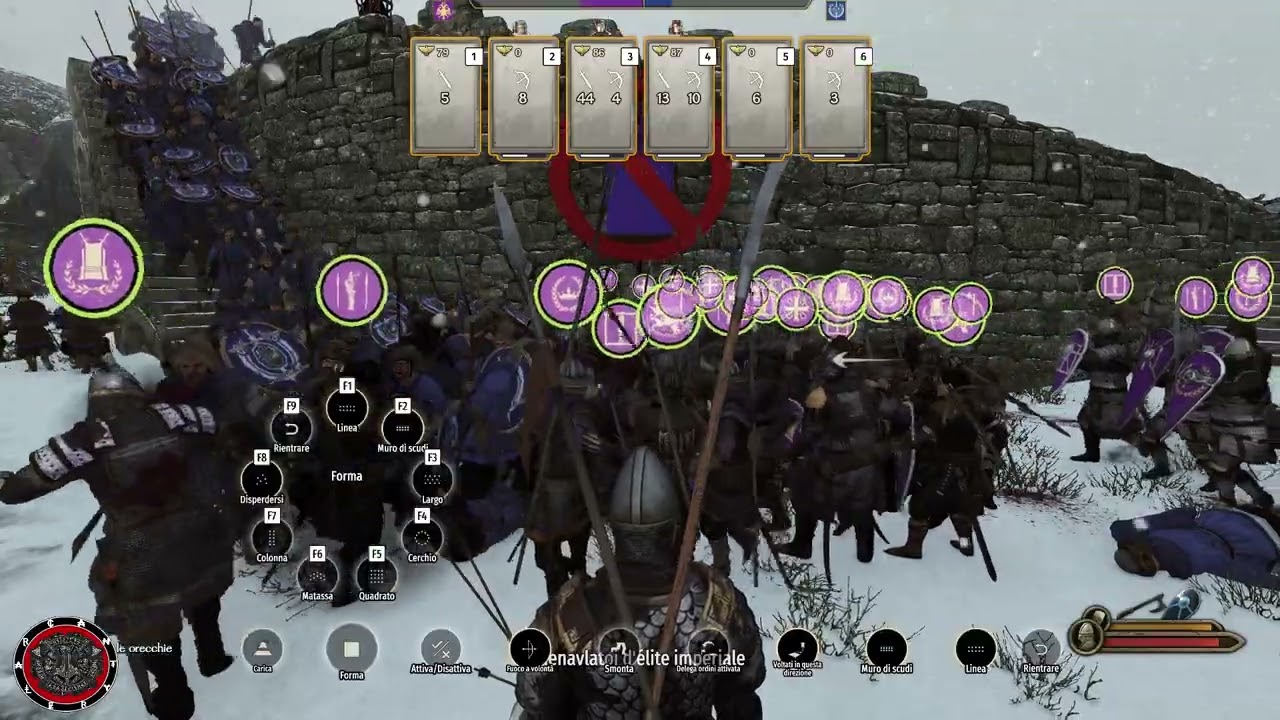 Mount & Blade II: Bannerlord - Assedio devastante al castello degli Sturgia.