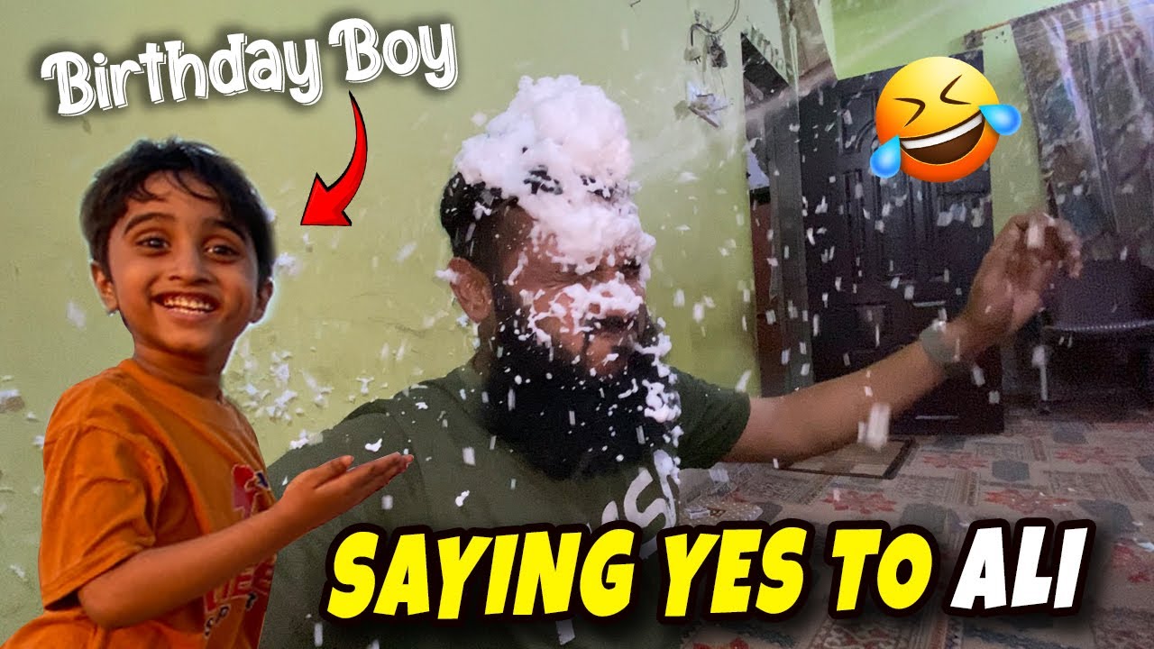 Saying YES to Ali for Today ❤️😂 (Fahad Bhai Official)