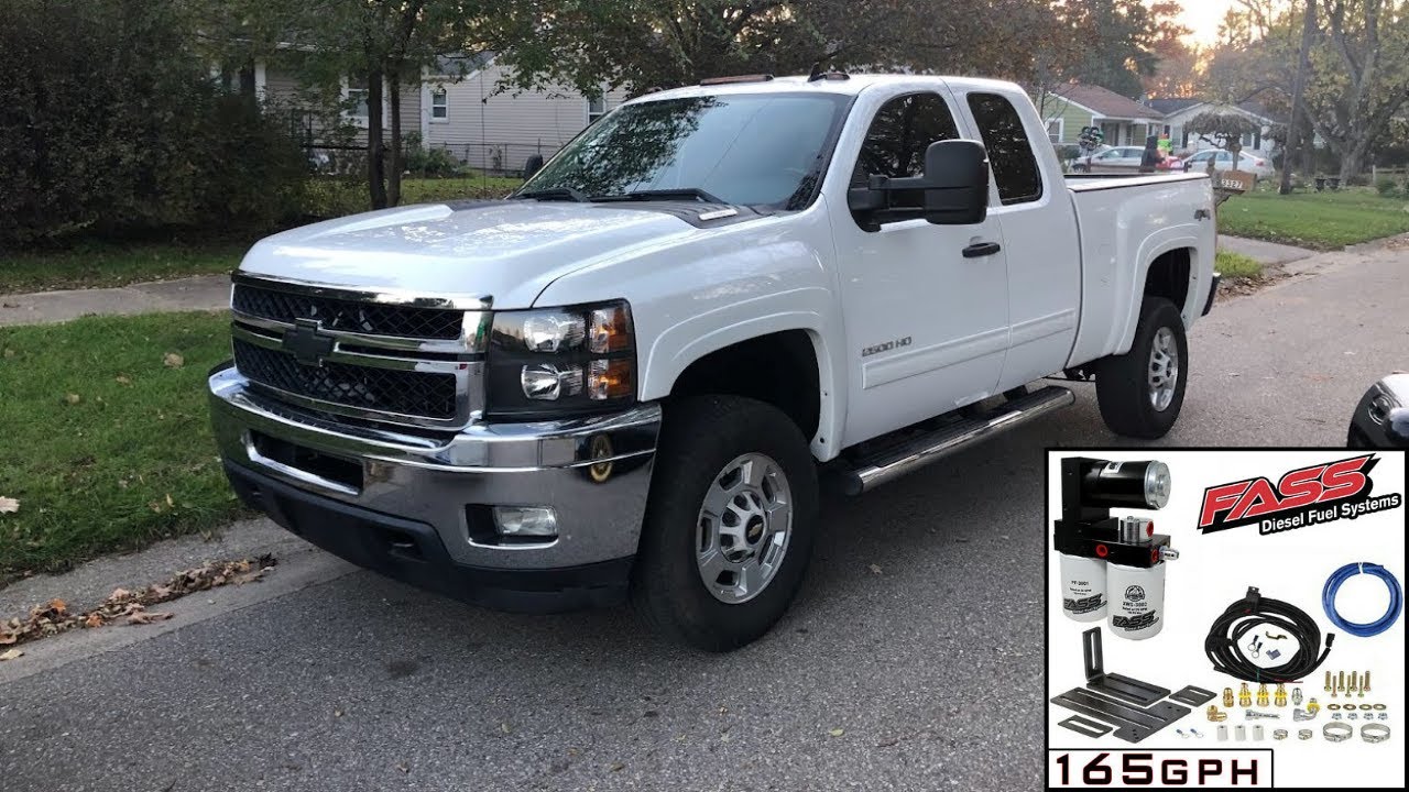 Установка подкачивающего насоса LML Duramax FASS 165 предотвратит выход из строя топливного насос...