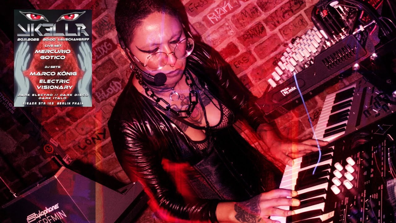 Mercurio Gotico Live at K3LLR Party Berlin - September 2025