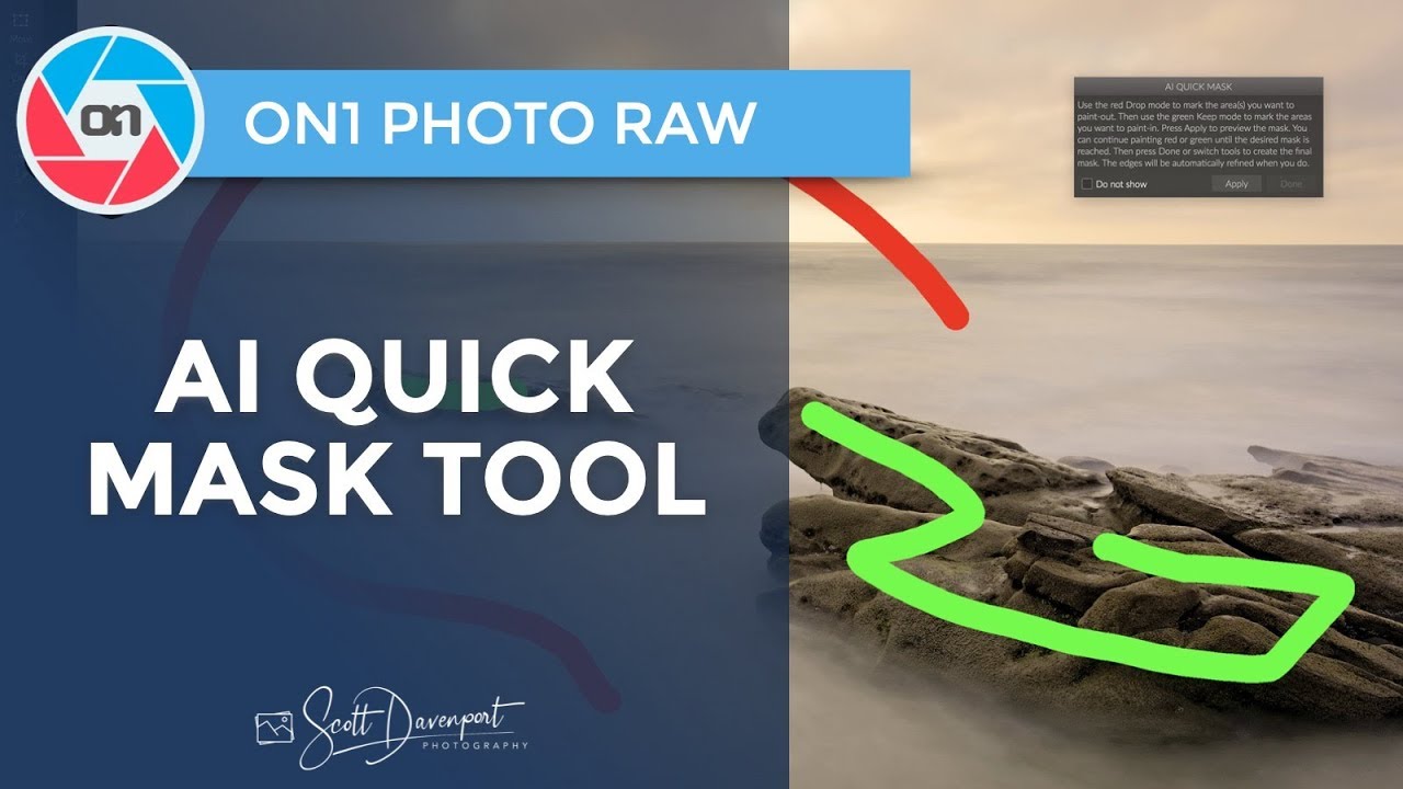The AI Quick Mask Tool - ON1 Photo RAW