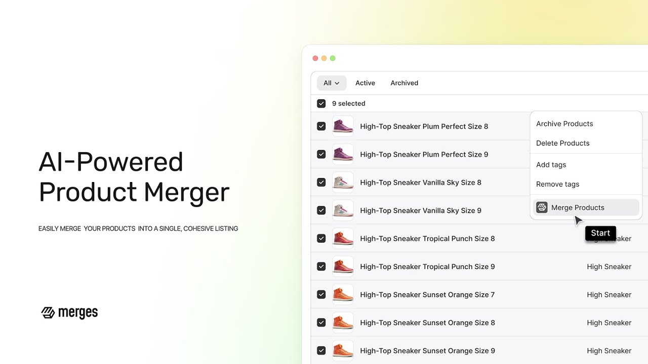 How to Merge Products in Shopify (2024) with Merges App (Tutorial)
