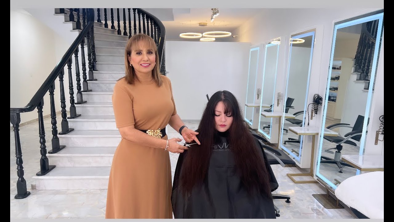 @bettylazcano te ense&ntilde;a a cortar el cabello en capas largas sin perder el largo en vivo