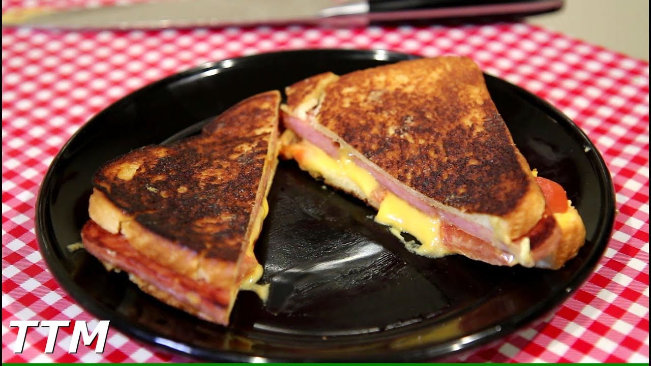 Grilled Spam and Cheese Sandwich Recipe