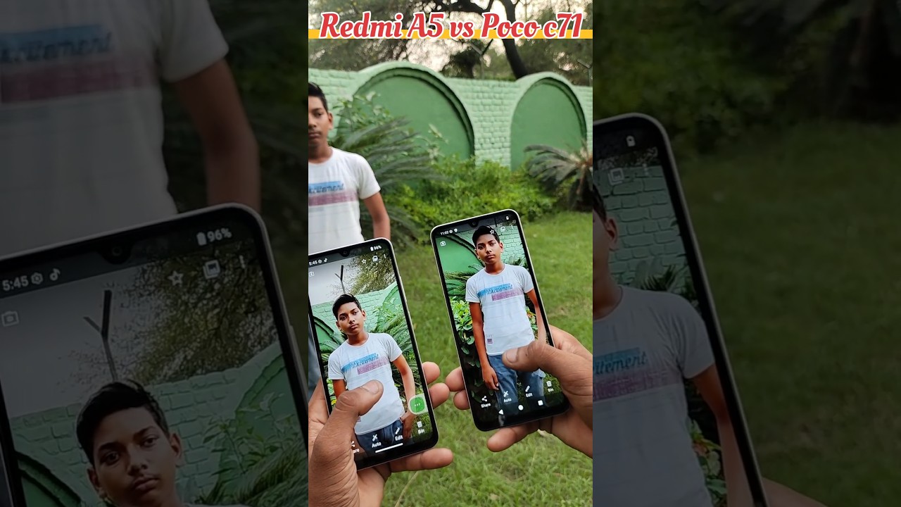 Redmi a5 vs Poco c71 Camera Test || Camera Test || Camera compairision
