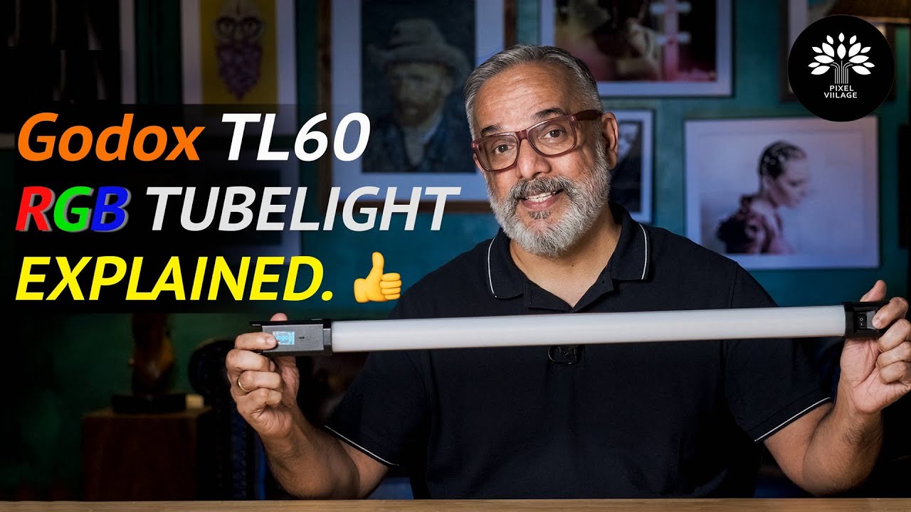 Godox TL60 | A versatile RGB Tube Light for your Studio.