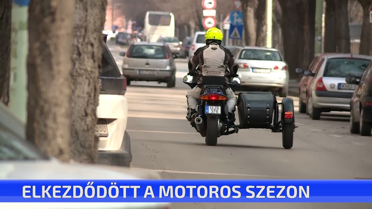 Elkezdődött a motoros szezon