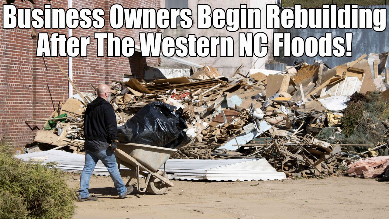 Western NC Business Owners Begin Rebuilding After Hurricane Helene In Spruce Pine