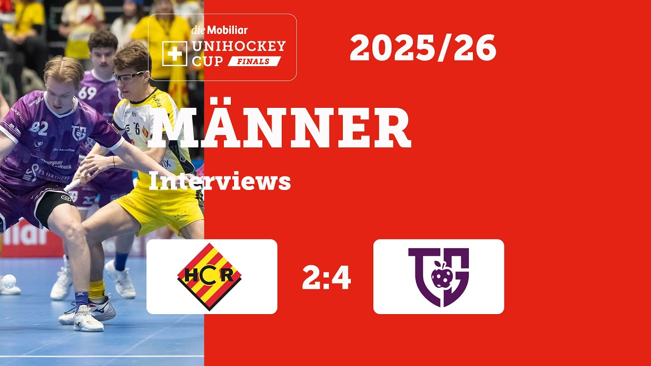 Mobiliar Unihockey Cup Männer: Interviews