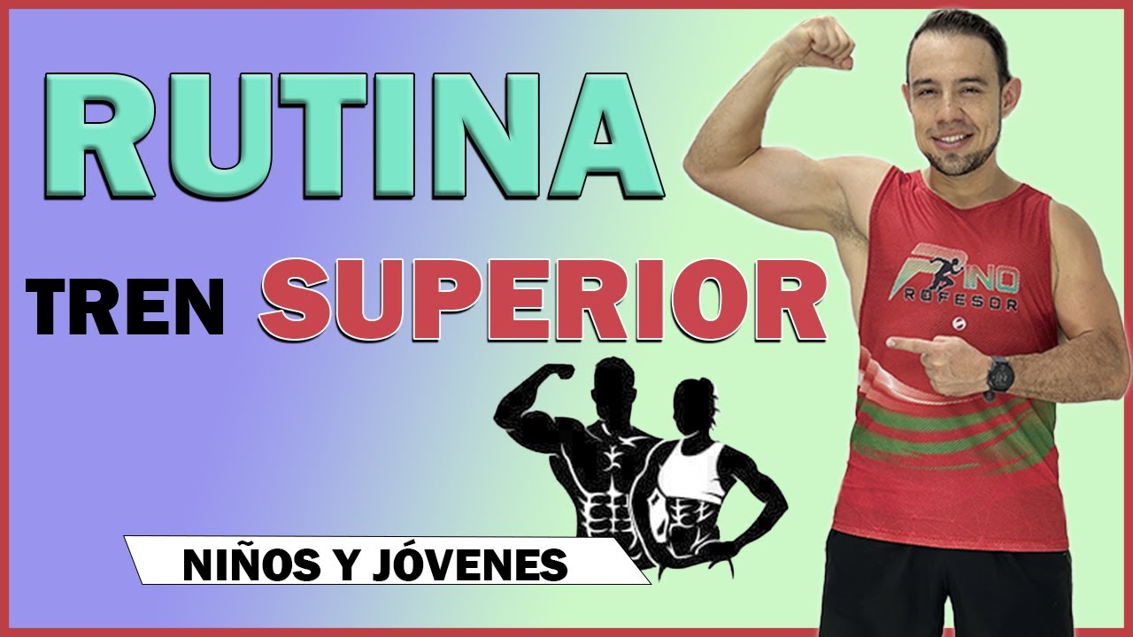 Ejercicio 🔴 para Niños y Jóvenes [Brazos y Pecho Fuertes]