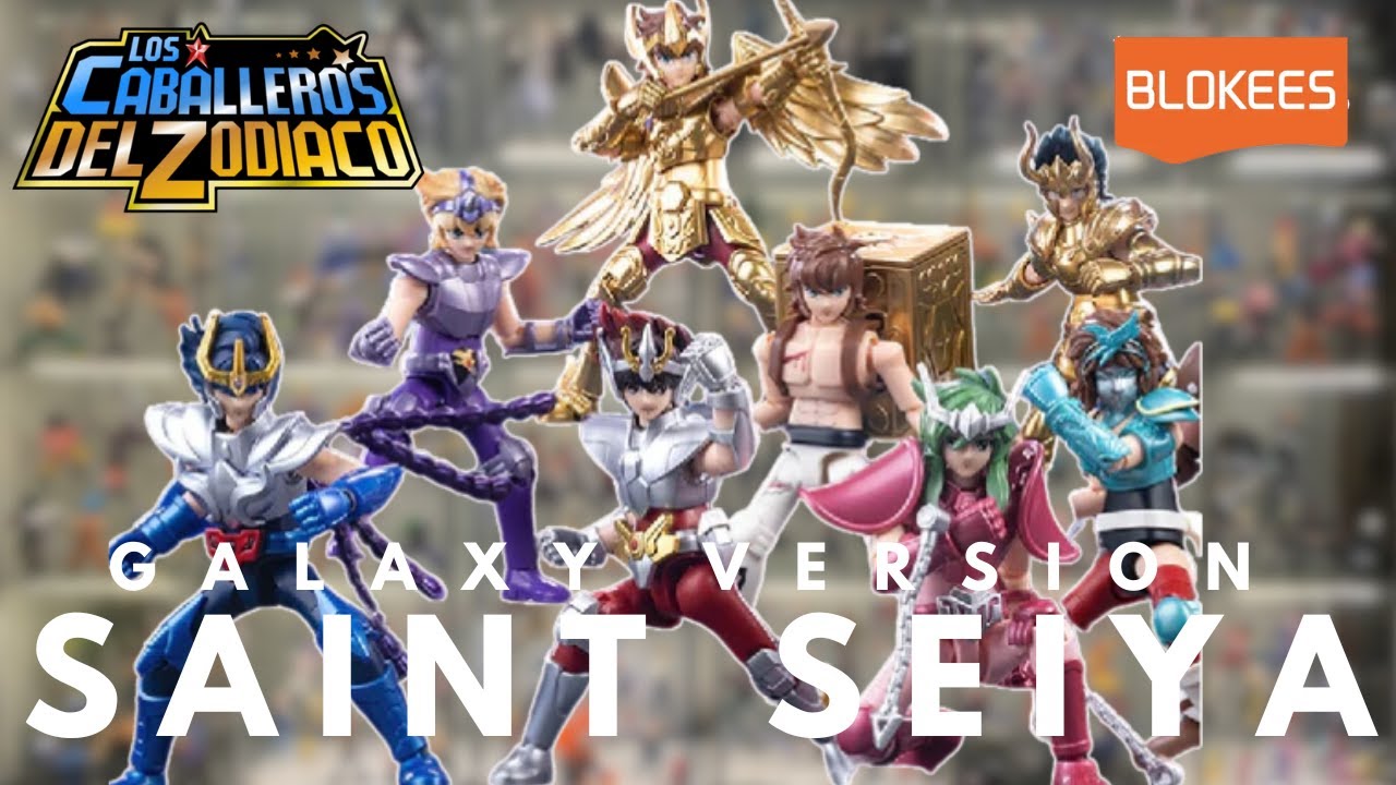 ABRIENDO LOS BLOKEES DE CABALLEROS DEL ZODIACO | Blokees Saint Seiya Galaxy Version Wave 1