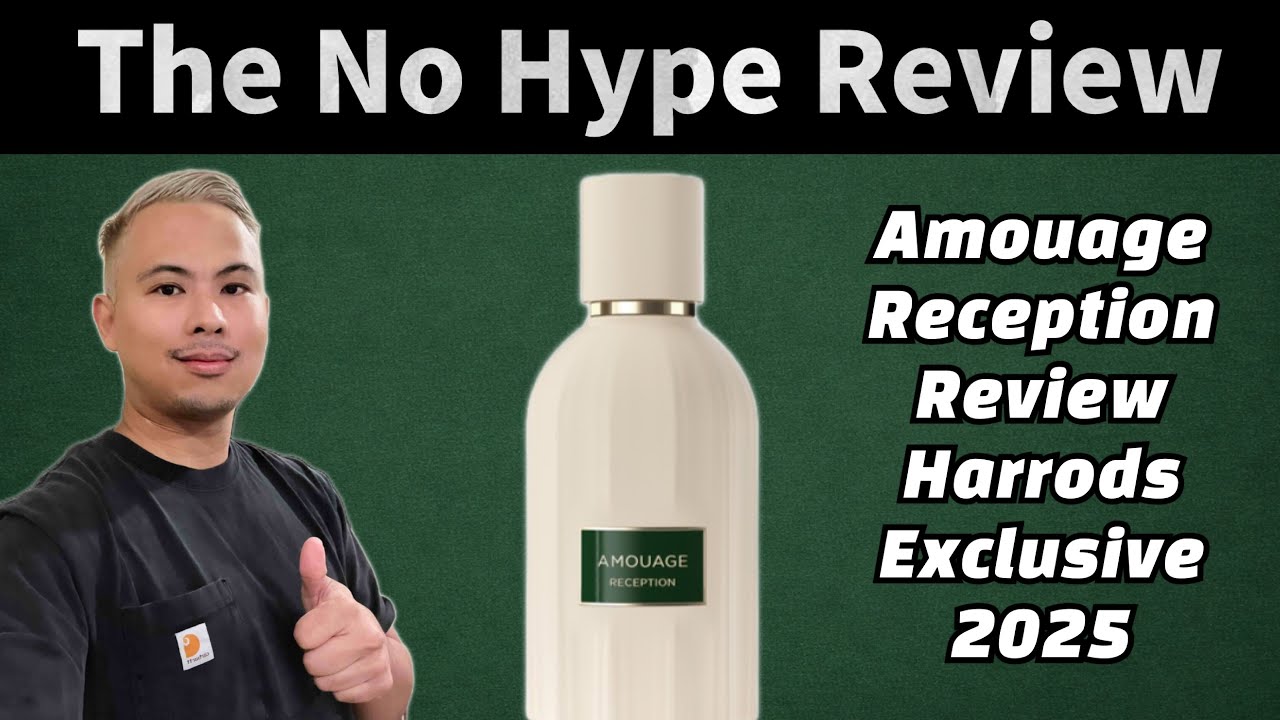 AMOUAGE RECEPTION REVIEW 2025 ESSENCES COLLECTION HARRODS EXCLUSIVE | THE HO HYPE FRAGRANCE REVIEW