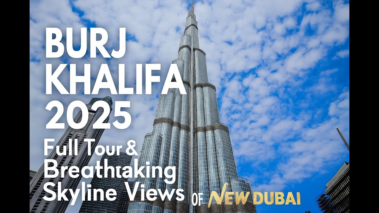 Burj Khalifa 2025 | Full Tour & Breathtaking Skyline Views of New Dubai