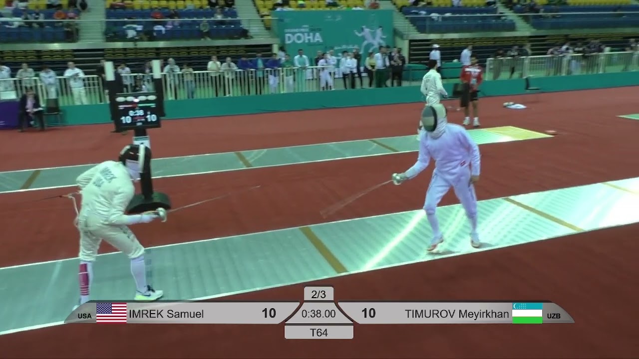 2025 387 T64 08 M E Individual Doha QAT GP 5 TIMUROV UZB vs IMREK USA