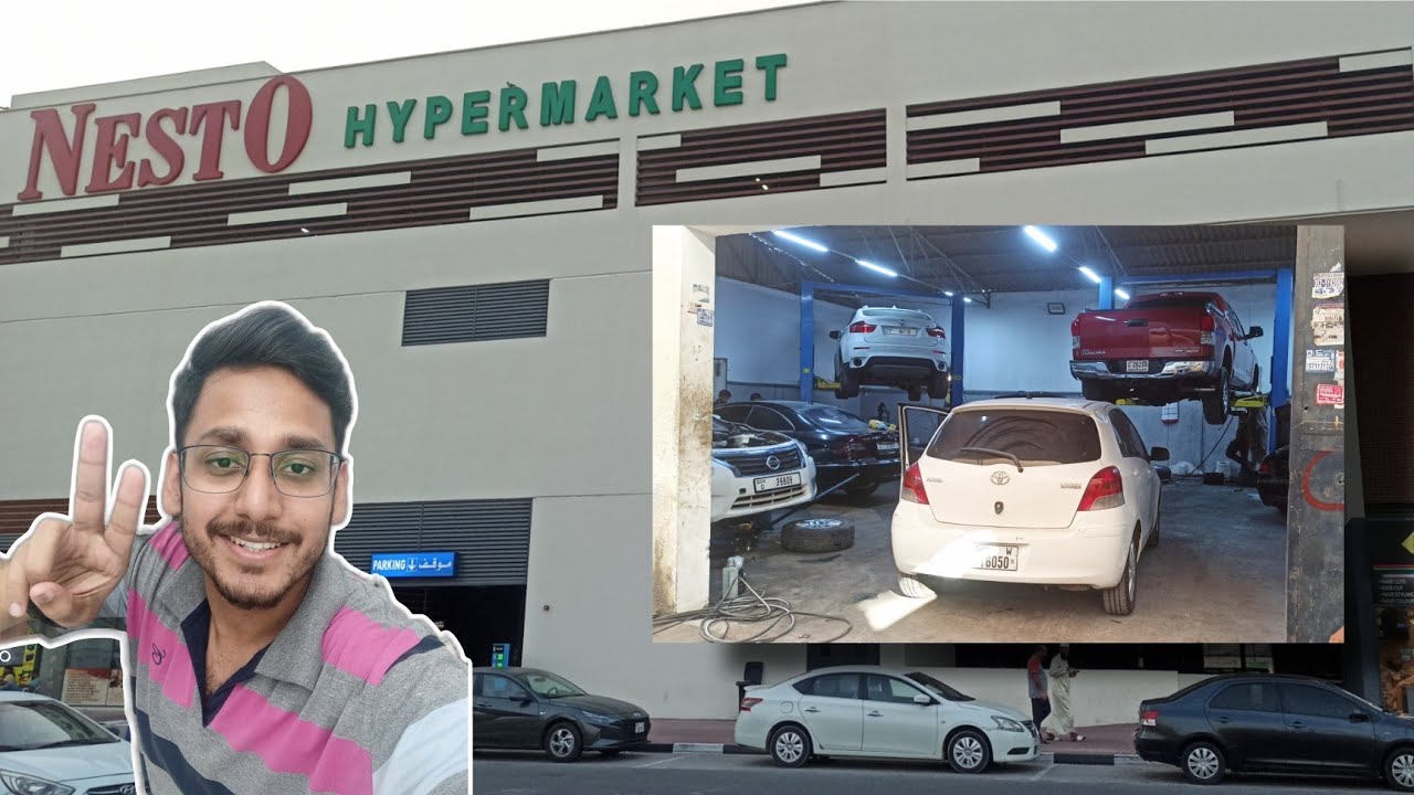 I bought 🤑 2 Pairs Of Sneakers From Nesto Shopping Mall | Dubai🇦🇪| Car repair | Hamza Abrar Qureshi