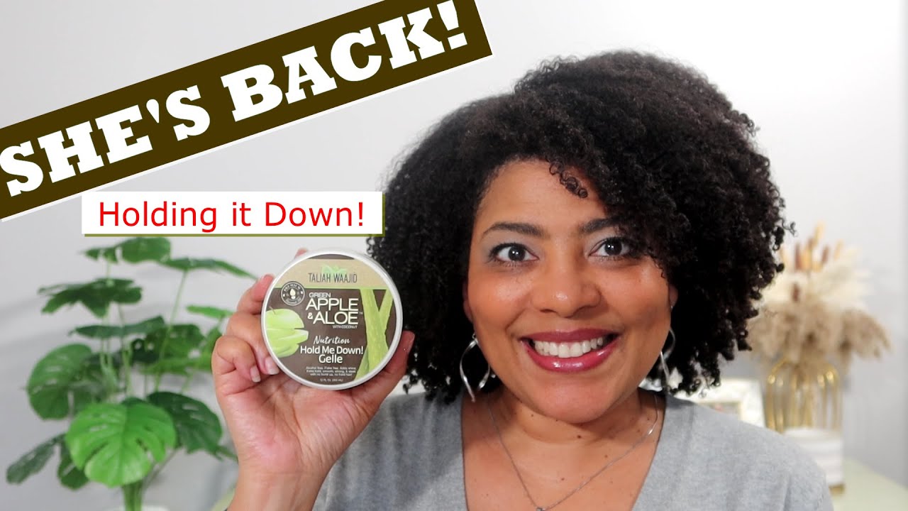 WASH N' GO ON MY TYPE 4 HAIR ft. Taliah Waajid Green Apple & Aloe Hold Me Down Gelle | NaturalRaeRae