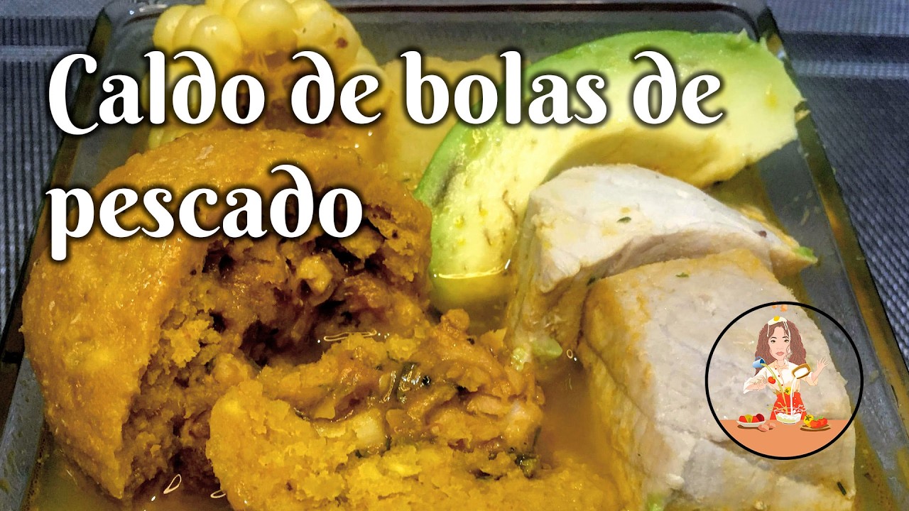 CALDO DE BOLAS DE PESCADO #caldodebolas #comidaeconomica #comidaecuatoriana