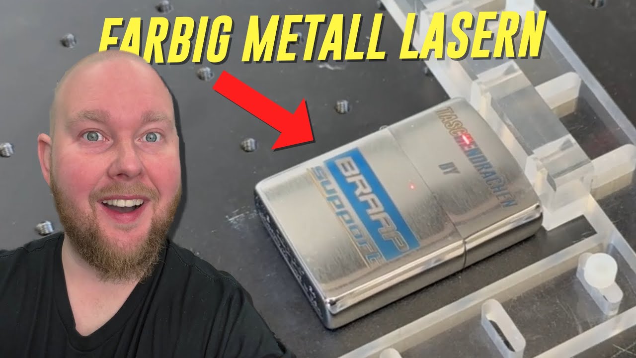 Kein Photoshop! Mit Mopa Laser farbig Lasern ist möglich!