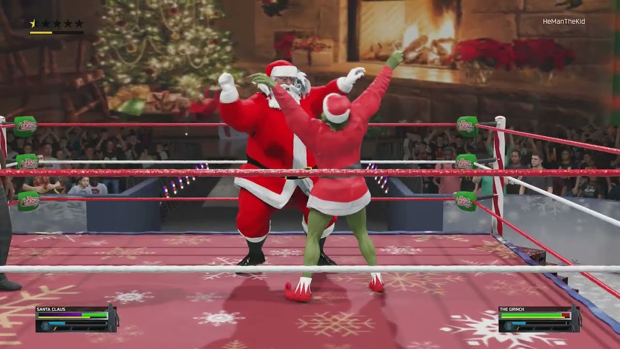 Will The Grinch Ruin Christmas WWE 2K25