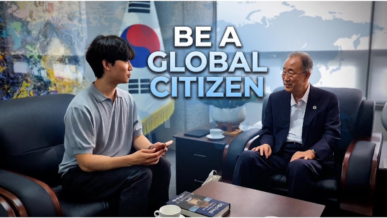 Mr. Ban Ki Moon gives one message to the younger generation. 