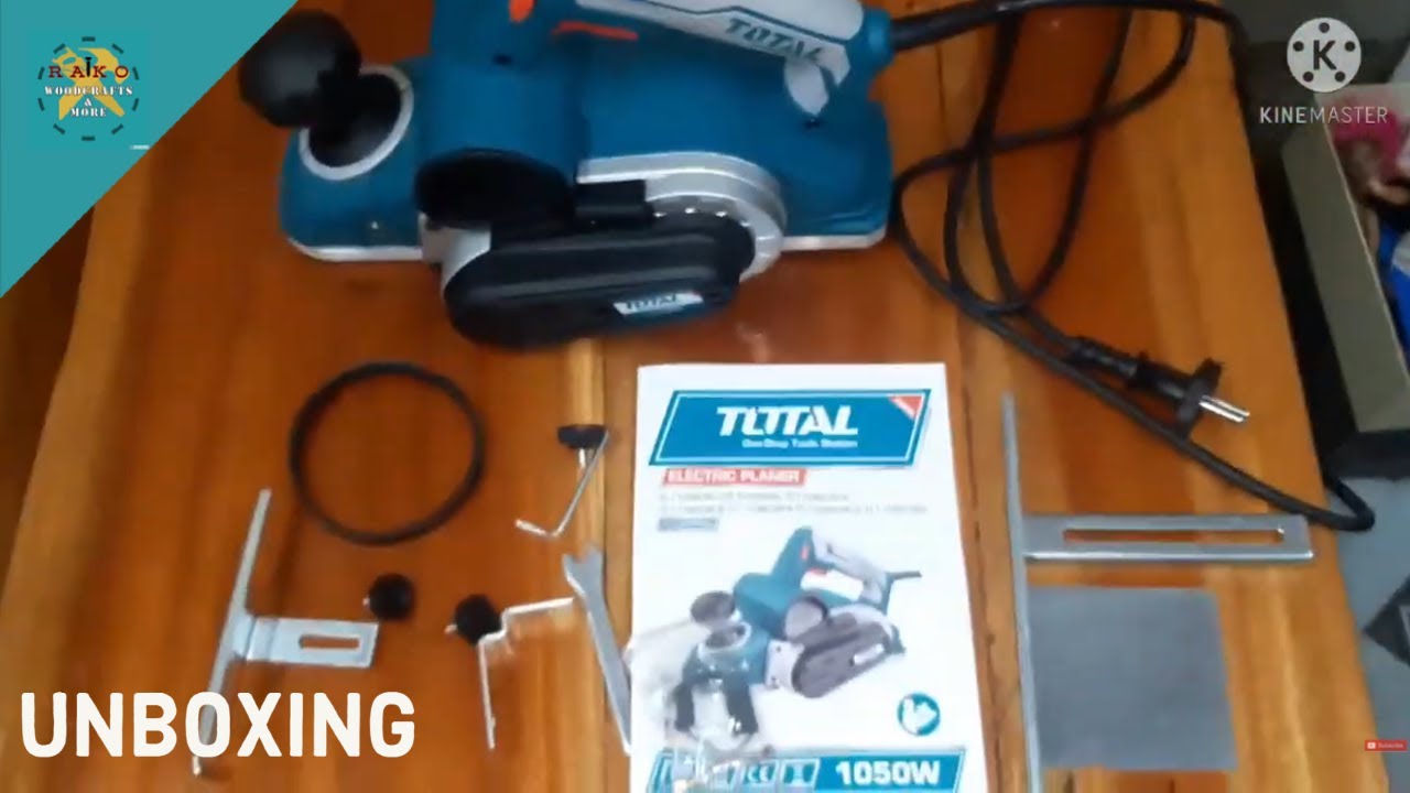 UNBOXING: Total Wood Planer 1050W (TL1108236)