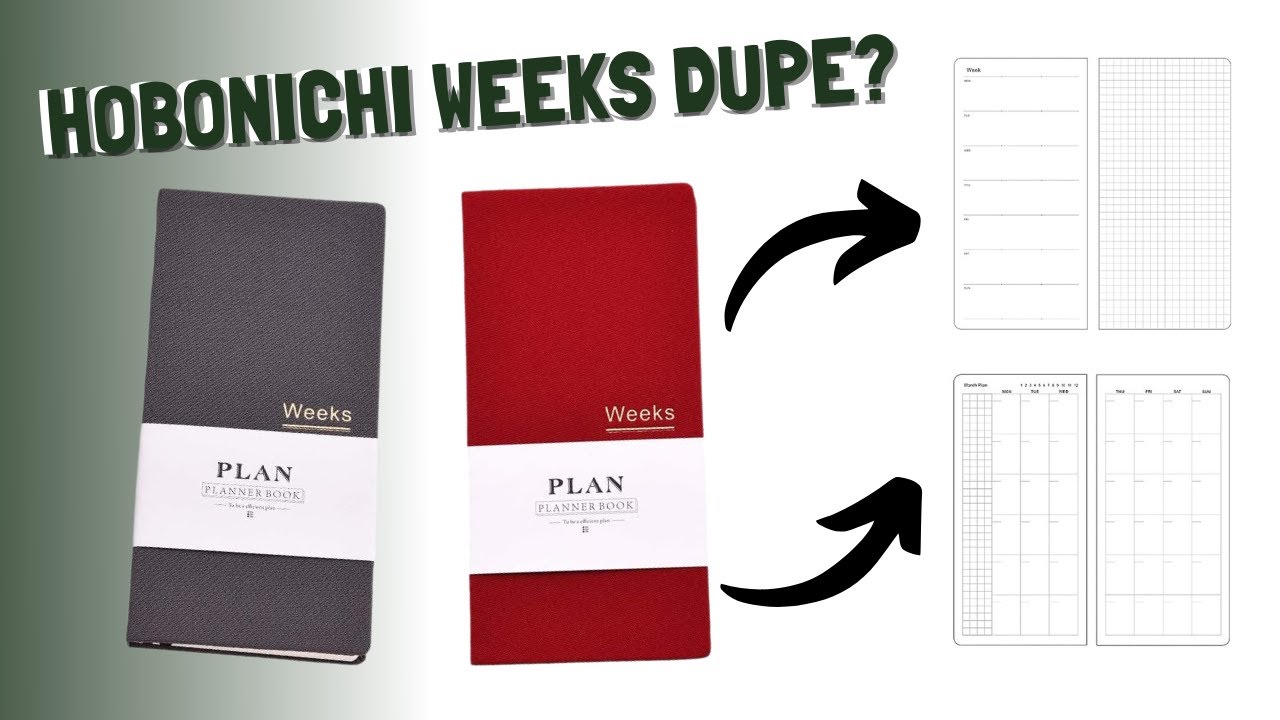 Hobonichi Weeks Dupe Review // VLOGMAS DAY 18