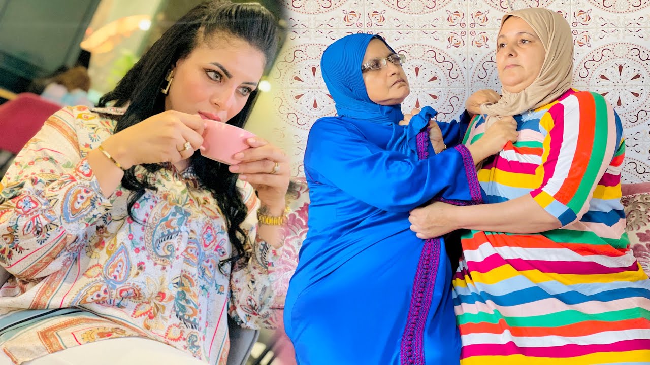 فيلم قصير: جات مو ونسيبتو عندو للدار يسكنو معاه😰ومضنش بلي نسيبتو غادي …😢(حرب العيالات)