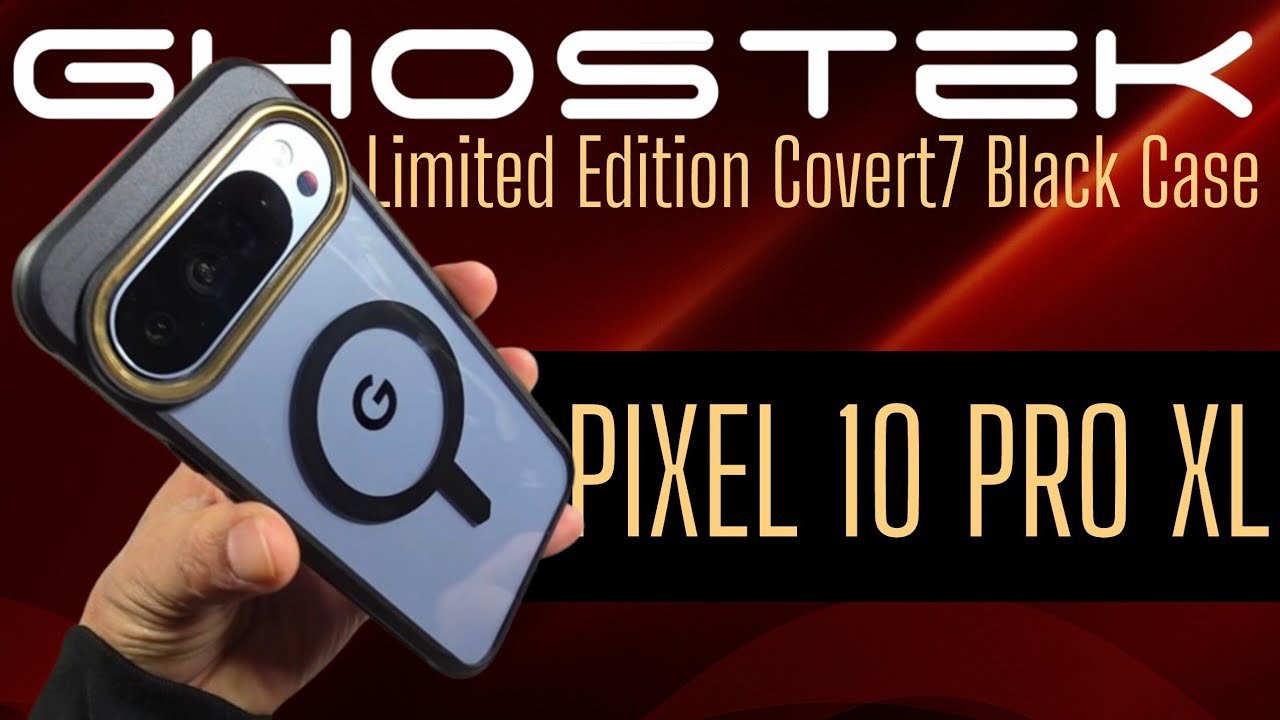 Магнитный чехол Ghostek 'Limited Edition Black Covert 7' для Google Pixel 10 Pro XL