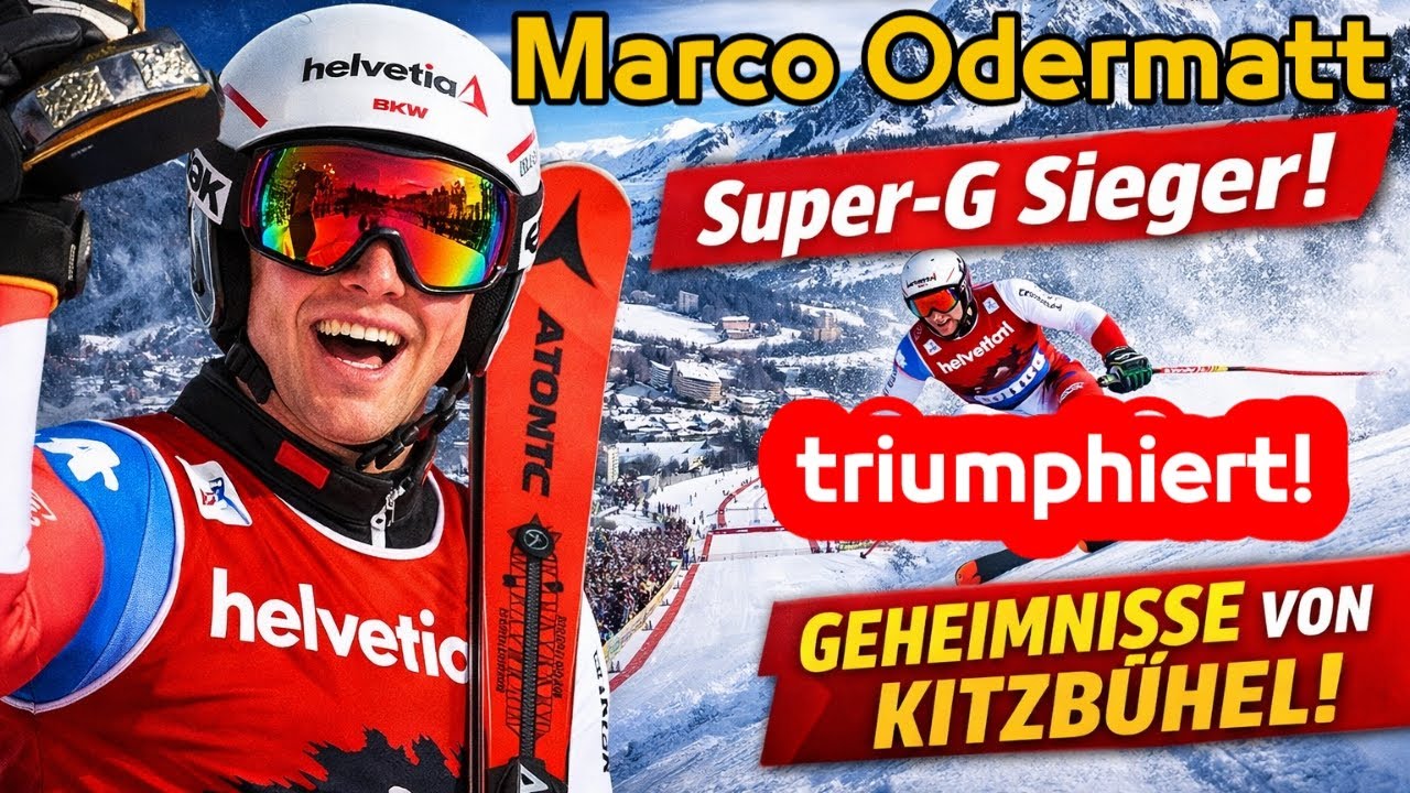 Marco Odermatt triumphiert in Kitzbühel: Super-G Meisterleistung erklärt!.
