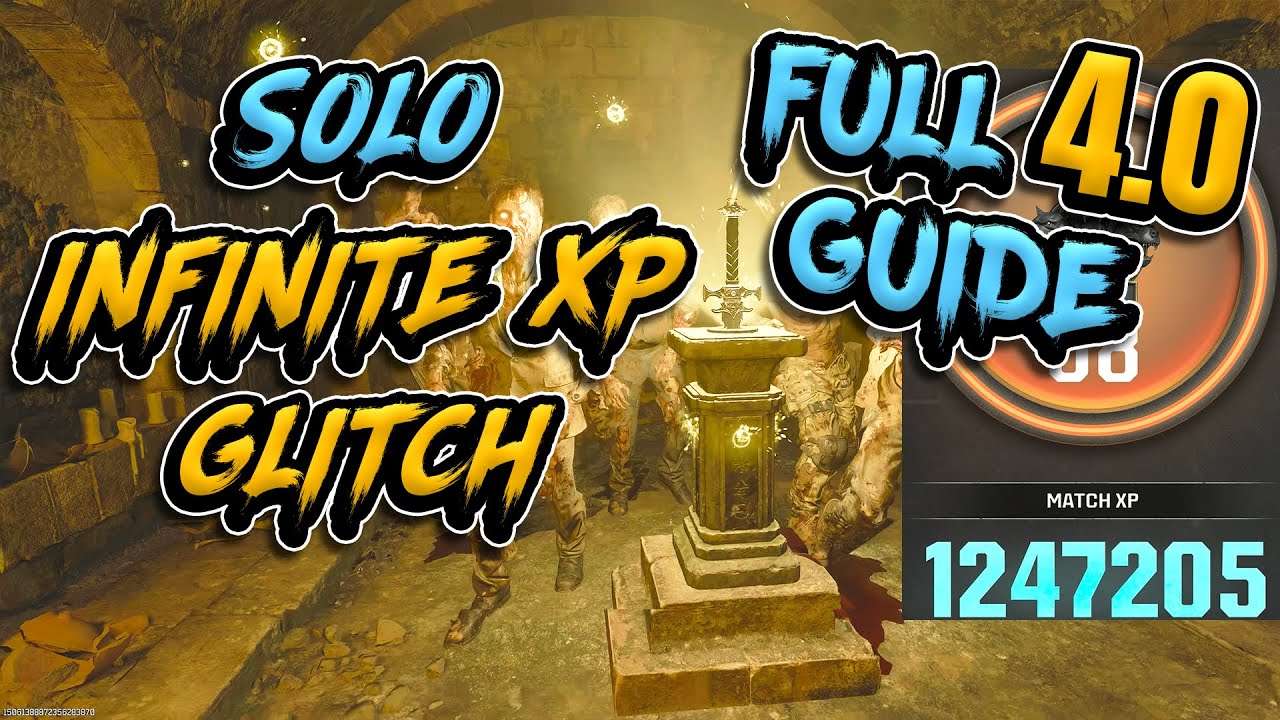 INFINITE XP FARM GLITCH SOLO AFK Black Ops 6 ZOMBIES | Citadel Des Morts FULL GUIDE (NEW VERSION)
