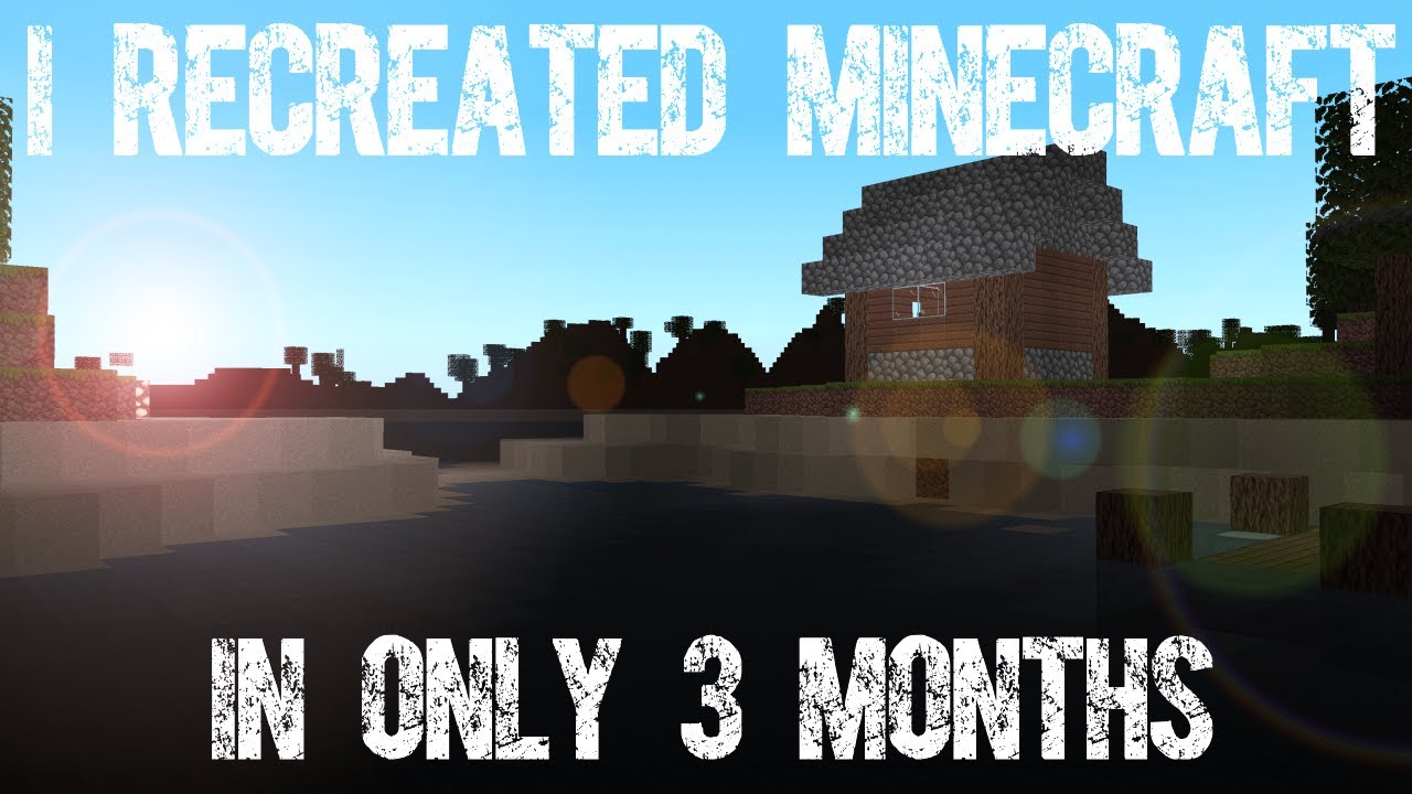Я написал Minecraft *всего* за 3 МЕСЯЦА!!!!