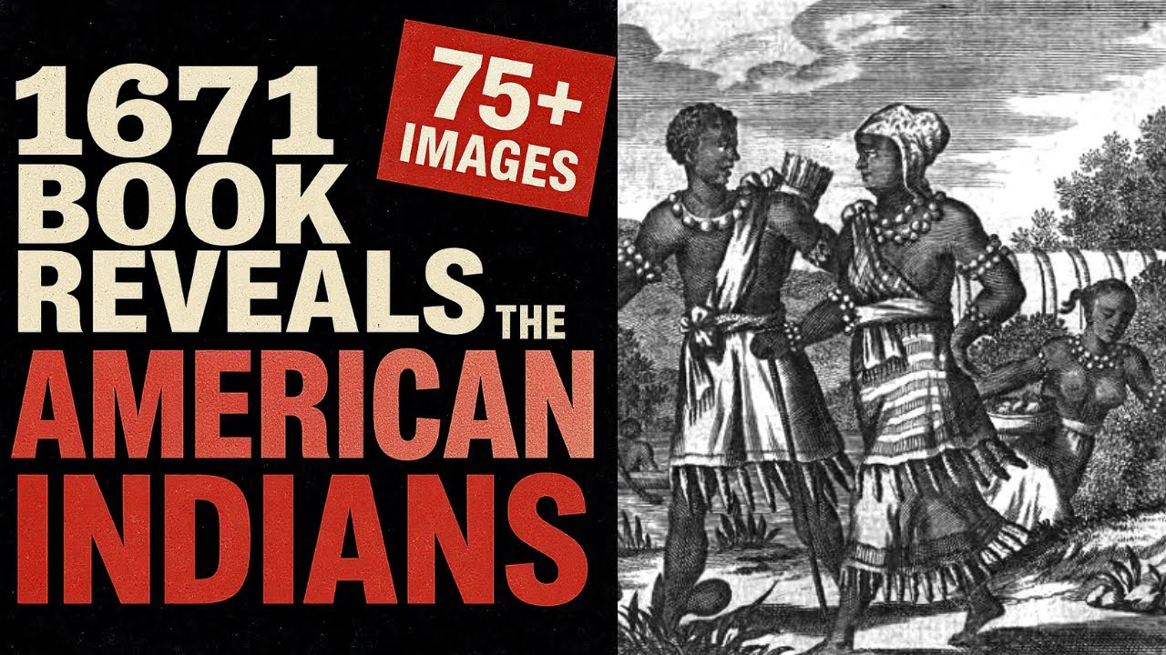 Ep. 1 - 1671 Book Reveals the American Indians with 75+ Images