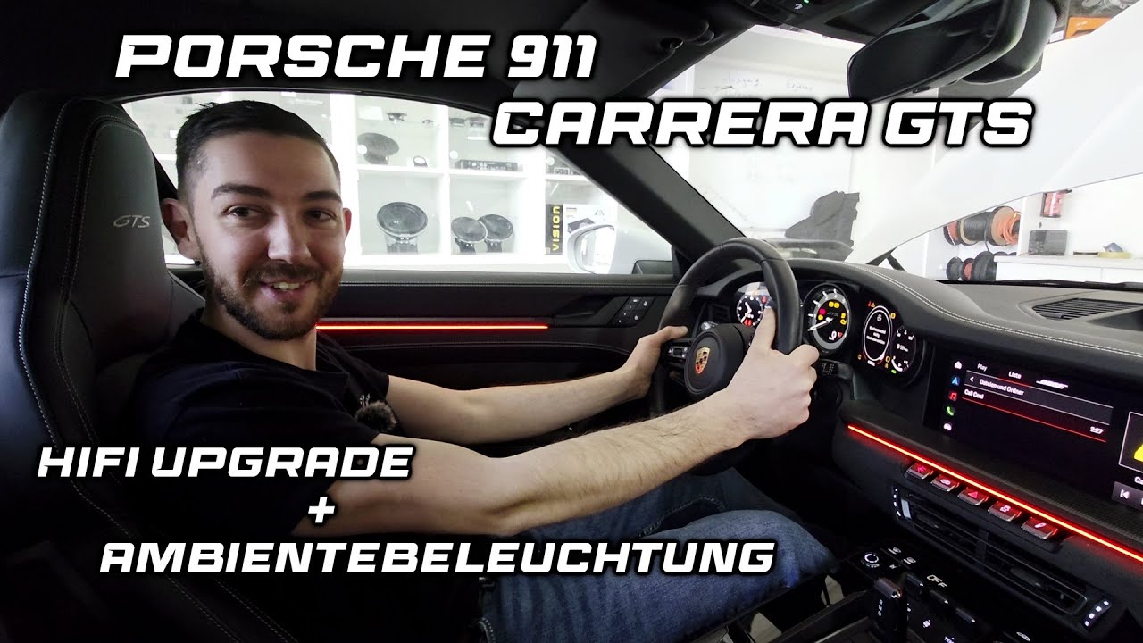 Porsche 992 | Soundupgrade + Ambientebeleuchtung