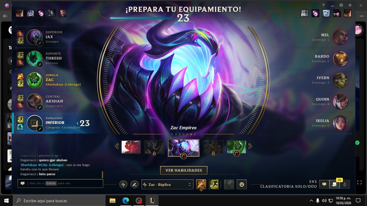 ZAC GAMEPLAY DIDACTICO, TE ENSEÑO A SALIR DE ORO CON SOLO ZAC owo #leagueoflegends
