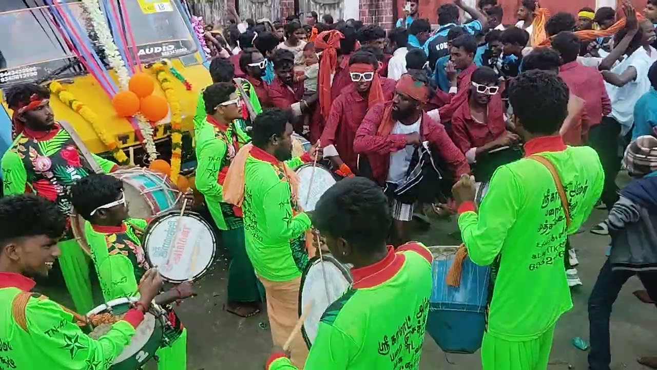 ஸ்ரீ காமாட்சி அம்மன் இசை குழு முத்தகவுண்டன்பட்டி 🦚