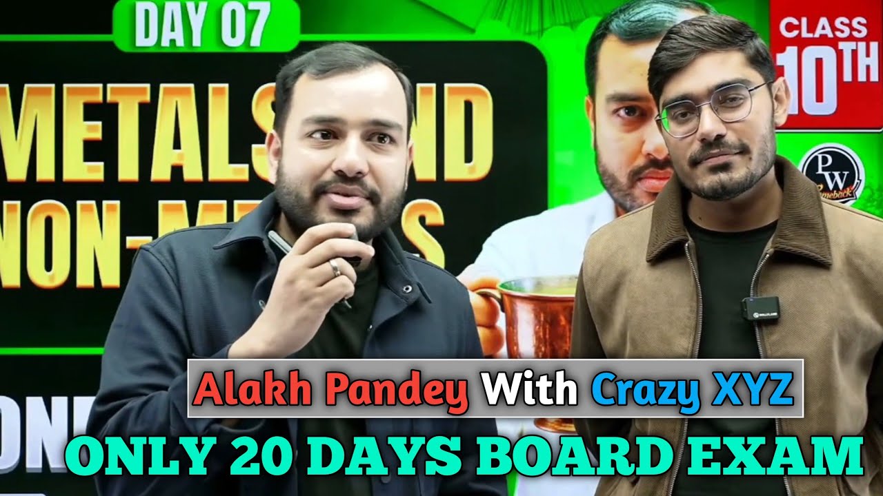 Unexpected Collab😱 || Crazy XYZ Alakh Sir IN LIVE CLASS | Crazy XYZ ki RAID in LIVE CLASS