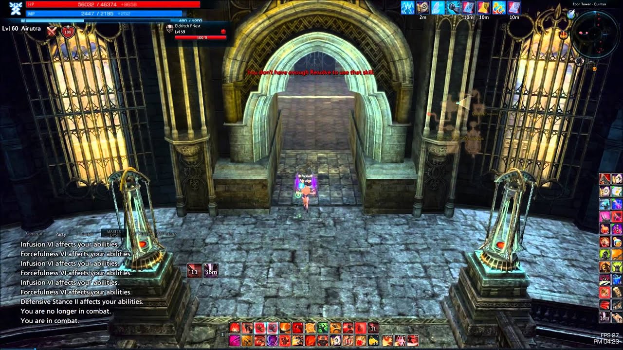 Warrior solo Ebon Tower [OLD pre TERA:Rising]