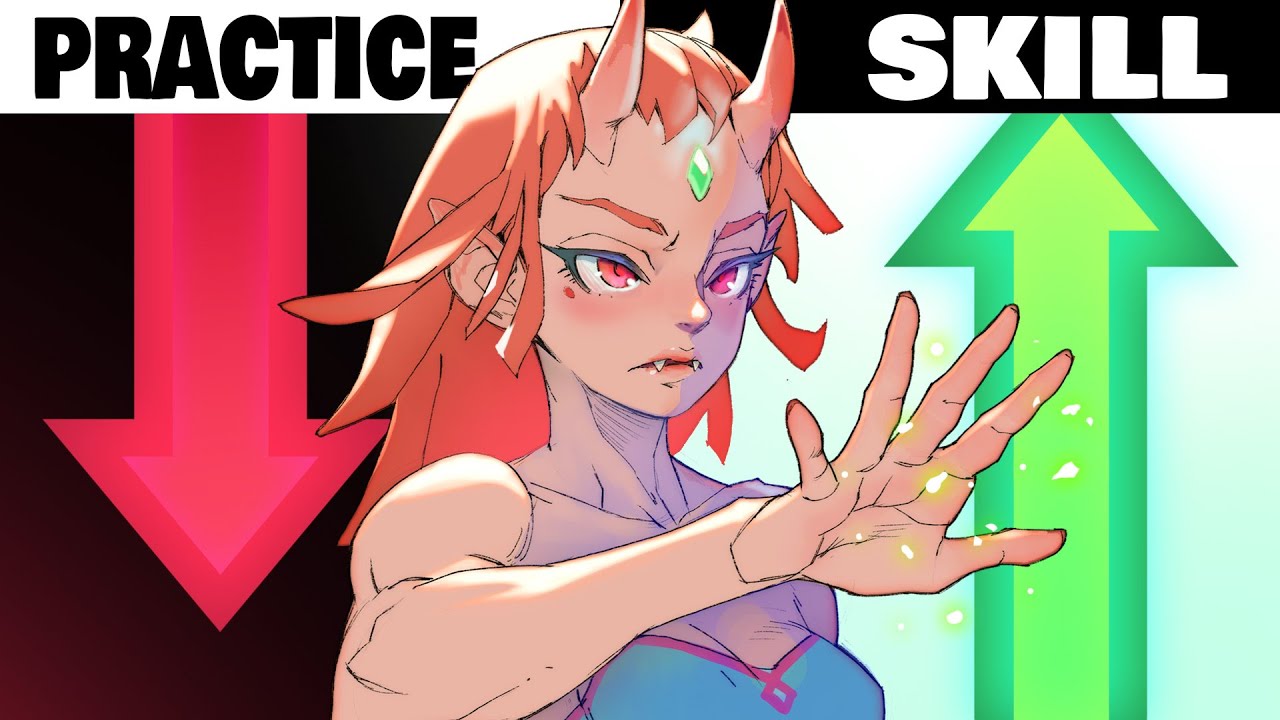 Improve FASTER by practicing LESS (at drawing) 🧠 | YouTube Art School