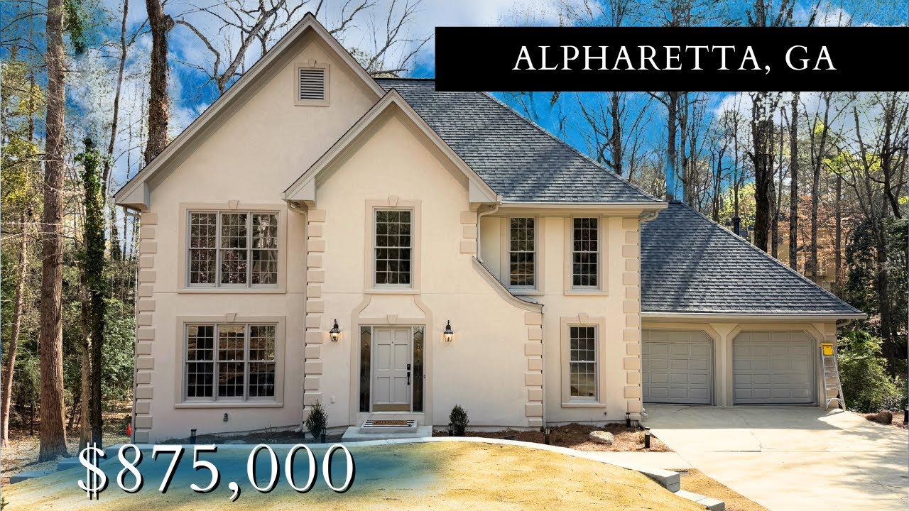 LUXURIOUS 5-BEDROOM  HOME FOR SALE IN ALPHARETTA, GA |