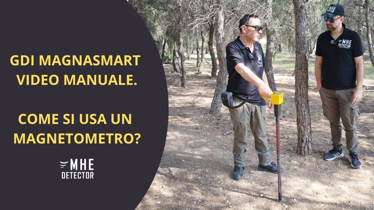 GDI MAGNASMART MANUALE . COME SI USA UN MAGNETOMETRO ?