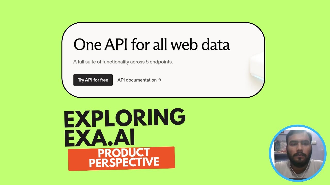 Exa.ai Demo &ndash; Exploring Internet Data with AI + Code + Agent
