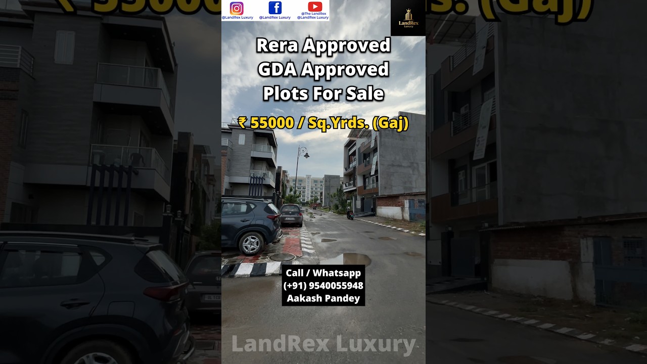 Buy RERA / GDA Approved Plots on NH-24 at Wave City, Ghaziabad #buyplots #dreamplot #residentialplot