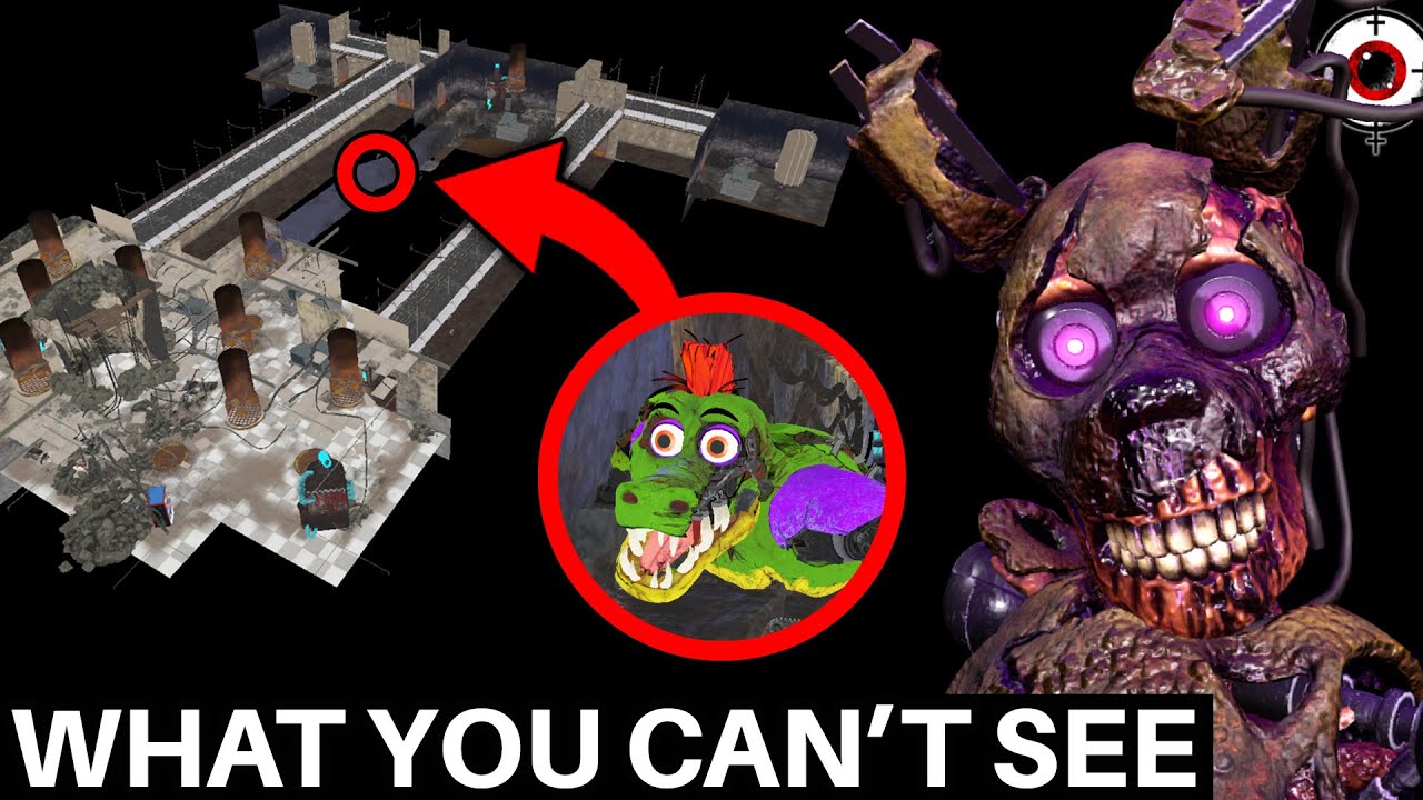What FNAF Security Breach Hides Off Camera During the Burntrap Ending