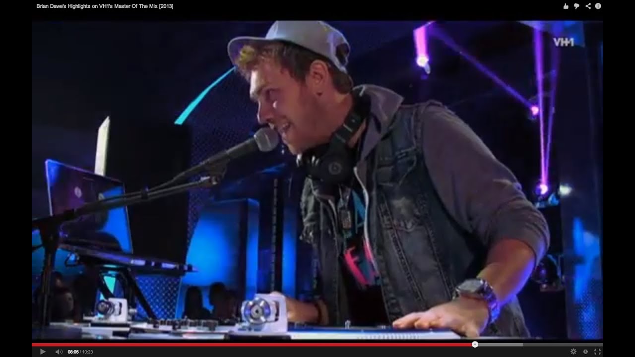Brian Dawe's Highlights on VH1's Master Of The Mix