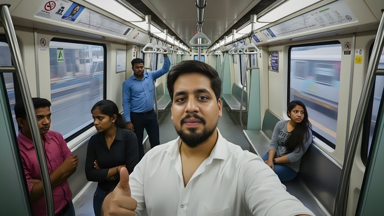 Aaj Pura Metro Khali Kyu Tha 😎😎 Mumbai Vlog