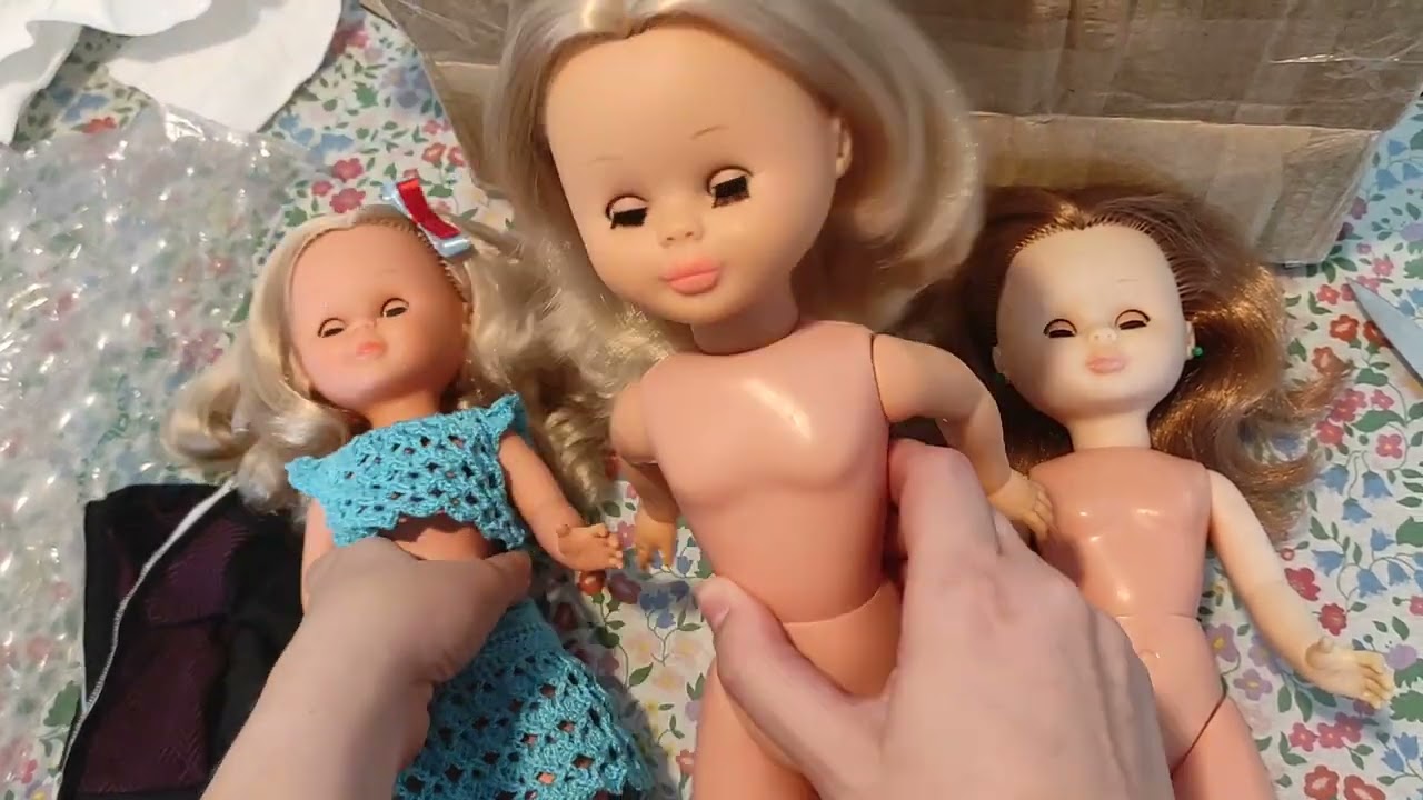 Unboxing tercera Nancy articulada para restaurar #collector #dolls