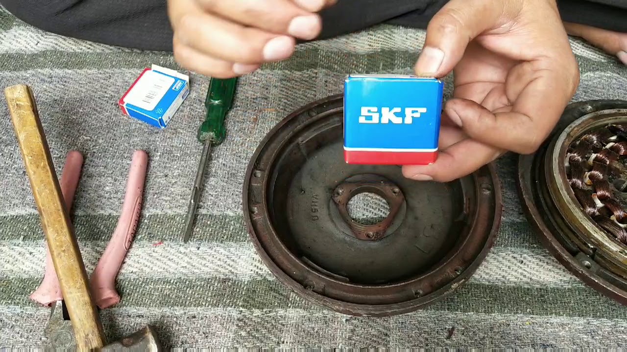 how to change the ceiling fan bearing /सीलिंग फैन की बियरिंग को कैसे बदलें