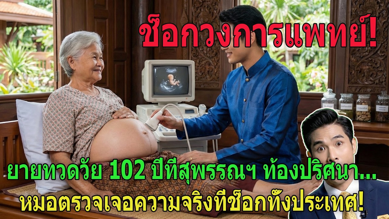 เป็นไปไม่ได้! ยายทวดวัย 102 ปีที่สุพรรณฯ ท้องปริศนา... หมอตรวจเจอความจริงที่ช็อกทั้งประเทศ!