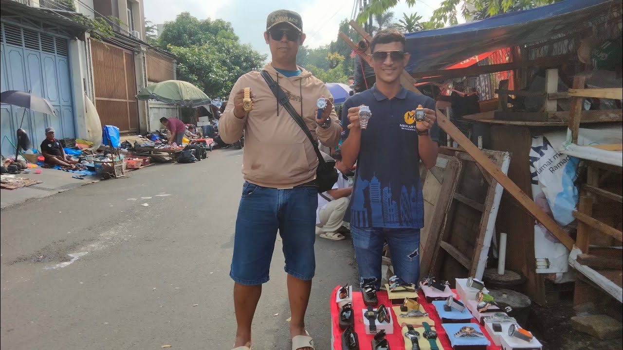 DI OBRAL JAM KEREN MODEL TERBARU ‼️ ADA DI PASAR LOAK JATINEGARA || BANG BAGUS