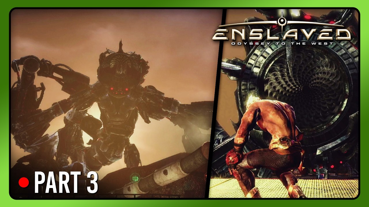 Enslaved: Odyssey to the West (PS3) - Live Playthrough - Part 3
